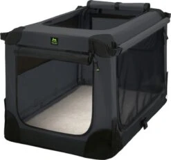 Maelson Soft Kennel - Robuuste Hondenbench Van Zacht Materiaal - Opvouwbare Kennel Met Stevig Stalen Binnenframe - Zwart/antraciet - XXS / XS / S / M / L / XL / XXL - 92 L -Huisdierbenodigdheden 1200x1116 16