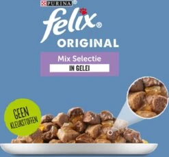 Felix Original Mix Selectie In Gelei - Katten Natvoer - 44 X 85g 9 Felix Original Mix Selectie In Gelei - Katten Natvoer - 44 X 85g -Huisdierbenodigdheden 1200x1118 17
