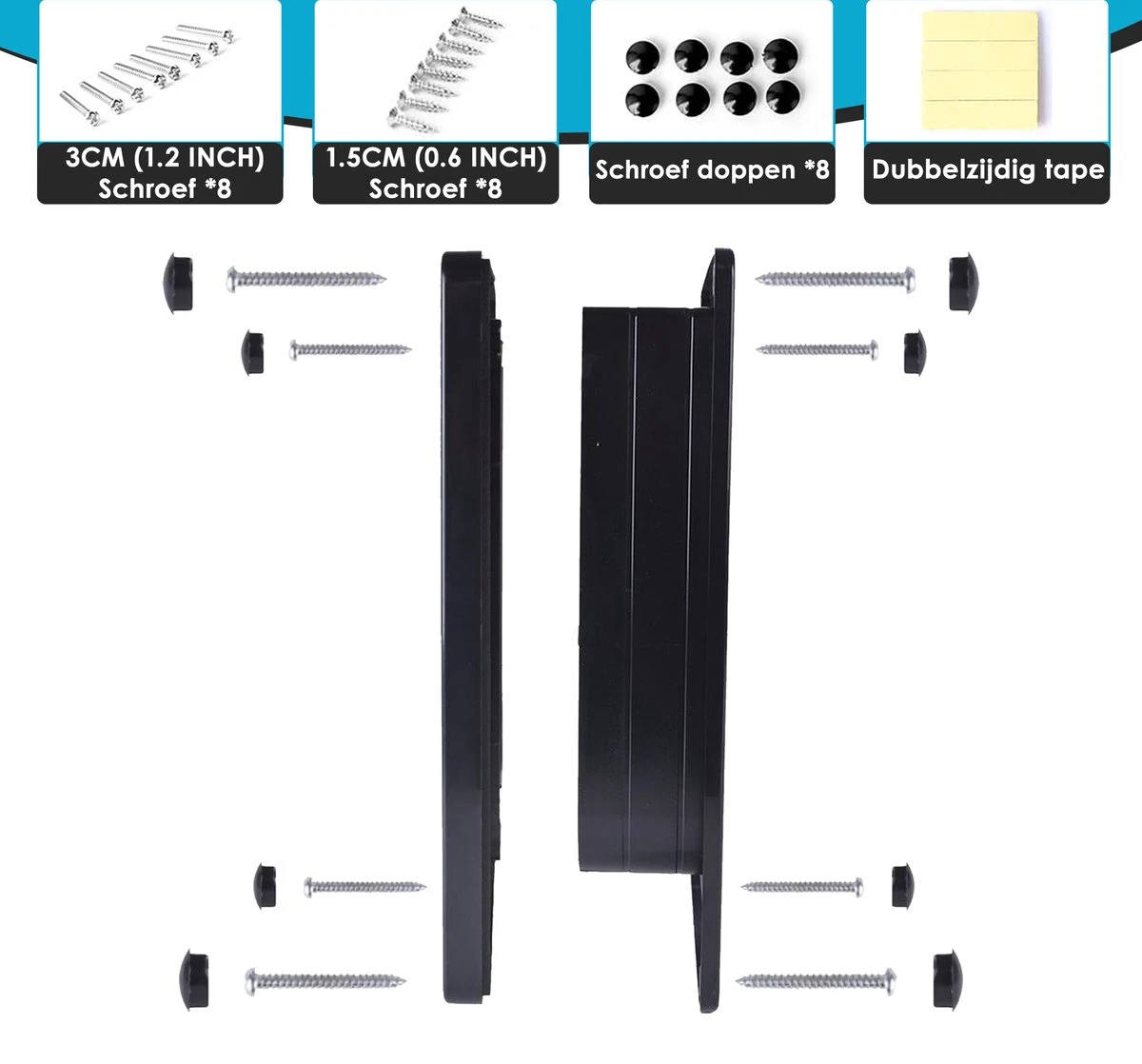 Gluxury Kattenluik Zwart Met Tunnel - 4 Vergrendelingsstanden - Weerbestendig - Binnen En Buiten - Maat L - Nederlandse Handleiding 8 Gluxury Kattenluik Zwart Met Tunnel - 4 Vergrendelingsstanden - Weerbestendig - Binnen En Buiten - Maat L - Nederlandse Handleiding - Afbeelding 8