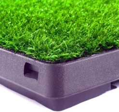 Merkloos Maoo Premium Hondentoilet - Geurbestendig & Hondvriendelijk Kunstgras - Uitneembare Opvangbak - Indoor En Outdoor - 63 X 50 Cm -Huisdierbenodigdheden 1200x1122 2