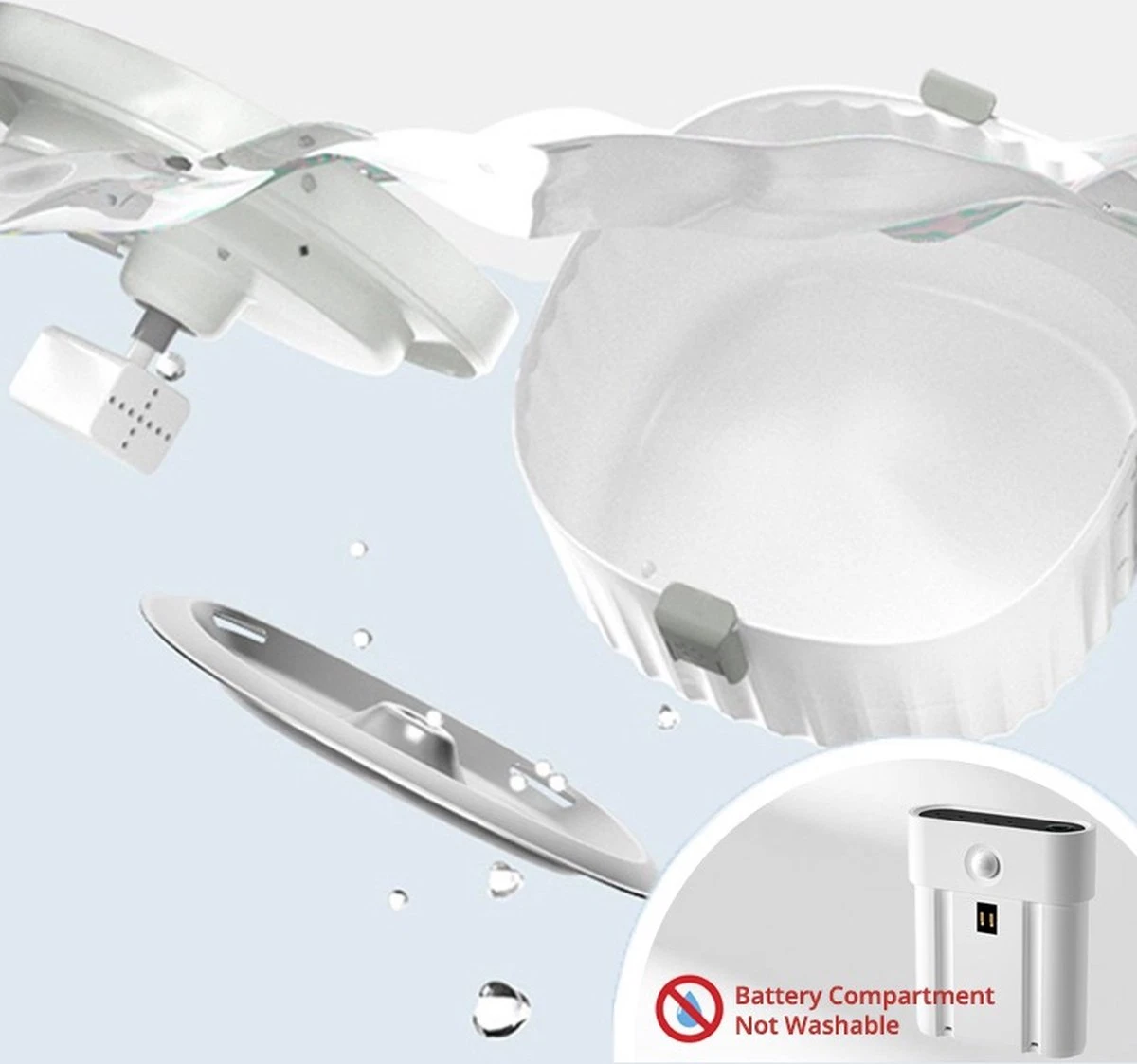 AluPet5 Pro Sense - USB Kabel/Batterij - Kat Fontein - Motion Sensor Hond Dispenser Met Filter - Automatisch 6 AluPet5 Pro Sense - USB Kabel/Batterij - Kat Fontein - Motion Sensor Hond Dispenser Met Filter - Automatisch - Afbeelding 6