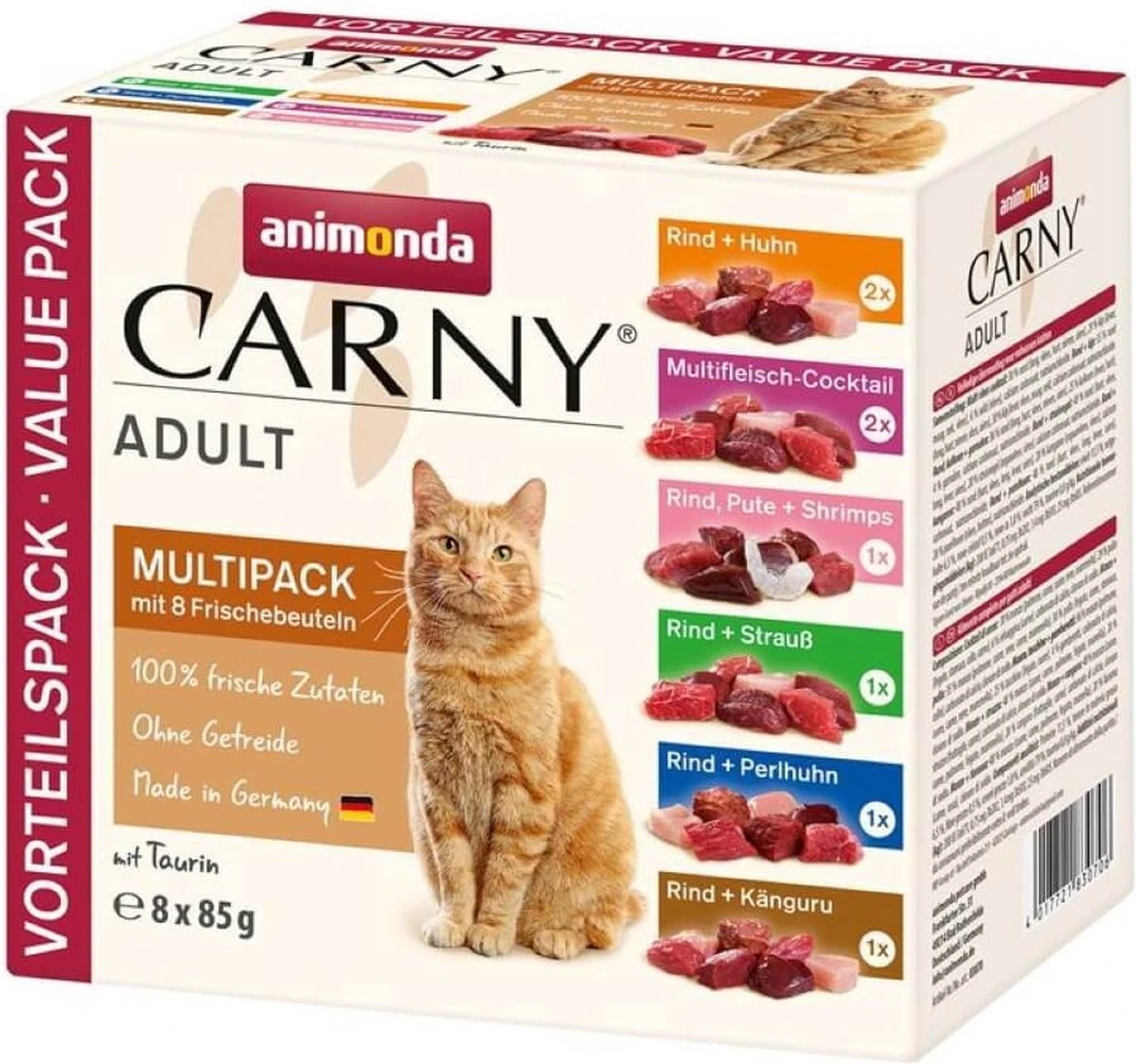 Animonda Carny Multipack 8 X 85 Gram 1 Animonda Carny Multipack 8 X 85 Gram