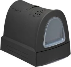 Imac Zuma - Met Schuiflade - Zwart - Kattenbak - 56 X 40 X 42,5 Cm -Huisdierbenodigdheden 1200x1124 25
