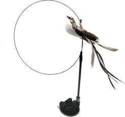 Kattenspeelgoed - Simulatie Vogel - Interactieve Grappige Kattenspeeltjes - Kattenhengel Met Zuignap + 4 Vogels + Een Kattenhengel GRATIS -Huisdierbenodigdheden 1200x1125 28