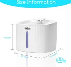 Nobleza Drinkfontein Voor Katten -Huisdierbenodigdheden 1200x1130 15