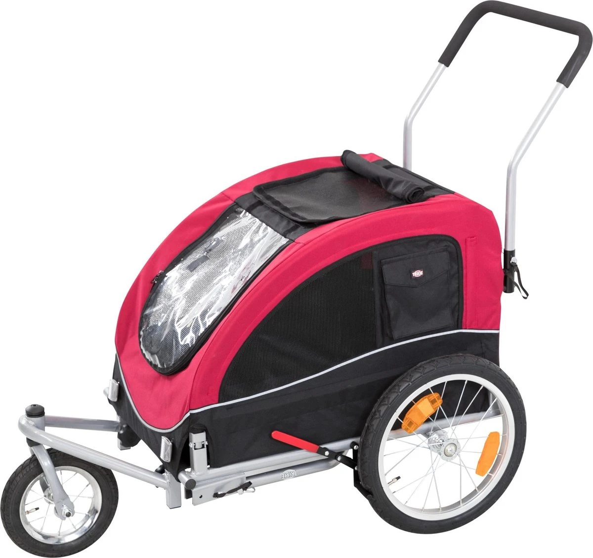 Trixie Ombouwset Hondenfietskar Naar Hondenwandelwagen - M 2 Trixie Ombouwset Hondenfietskar Naar Hondenwandelwagen - M - Afbeelding 2