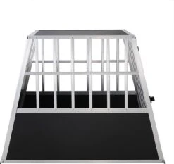 Cadoca Honden Transportbox L – Aluminium – 90x66x72cm Afsluitbaar -Huisdierbenodigdheden 1200x1134 18