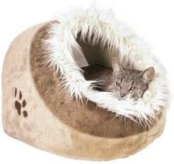 Trixie Kattenmand Iglo Minou Beige / Bruin - 41X35X26 CM -Huisdierbenodigdheden 1200x1134 22
