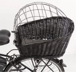 Trixie Fietsmand - Voor Bagagedrager -n35x49x55 Cm - Zwart -Huisdierbenodigdheden 1200x1135 15