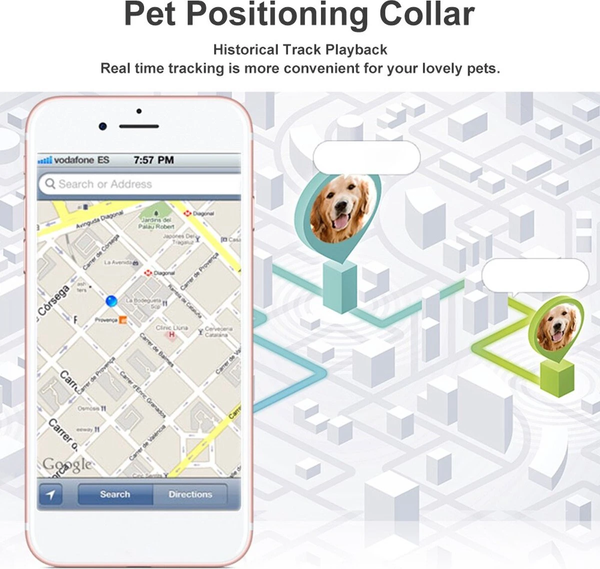 PuroTech - GPS Tracker Voor Hond En Kat - Halsband GPS - IP67 Waterdicht - Halsband Huisdier - Volgsysteem - Verbeterde Accuduur 2 PuroTech - GPS Tracker Voor Hond En Kat - Halsband GPS - IP67 Waterdicht - Halsband Huisdier - Volgsysteem - Verbeterde Accuduur - Afbeelding 2