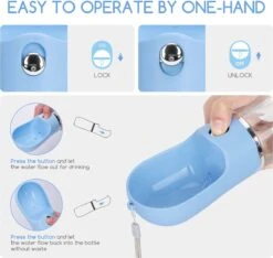 Nobleza 43B4C - Honden Waterfles - 500ml - Honden Bidon - Honden Drinkfles - Blauw 13 Nobleza 43B4C - Honden Waterfles - 500ml - Honden Bidon - Honden Drinkfles - Blauw -Huisdierbenodigdheden 1200x1139 11