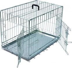 Adori Draadkooi Bench 2 Deurs De Luxe - Verzinkt - L: 107 X 71 X 77 Cm -Huisdierbenodigdheden 1200x1141 8