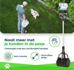 Pawise Poop Grabber Scoop - Poepschep -Huisdierbenodigdheden 1200x1142 7