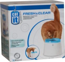 Catit Fresh And Clear - Drinkfontein Kat - Blauw /Wit - 2 L -Huisdierbenodigdheden 1200x1145 25