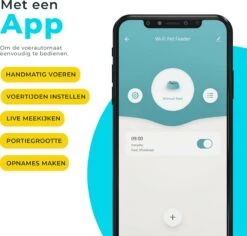 GoldenPaws Automatische Voerbak - Kat En Hond - Zwart - Met Verstelbare Camera - Voerautomaat Met Smartphone Besturing - Voerinhoud 6 Liter -Huisdierbenodigdheden 1200x1146 16