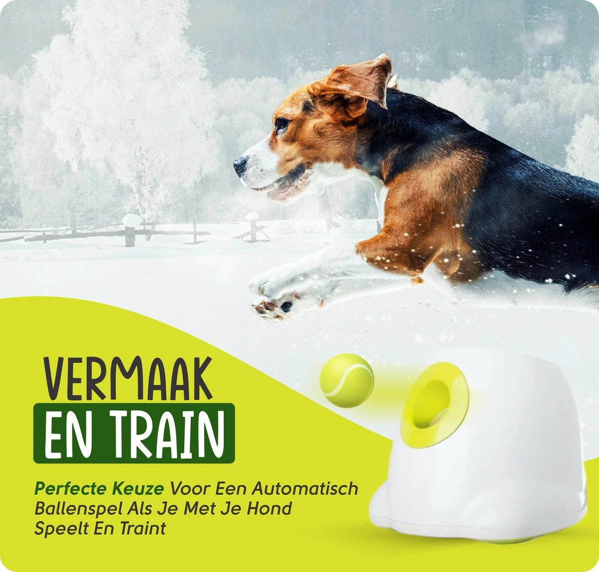 VEDIC® - Automatische Ballenwerper - Hondenspeelgoed - Ballenschieter Voor Honden 7 VEDIC® - Automatische Ballenwerper - Hondenspeelgoed - Ballenschieter Voor Honden - Afbeelding 7