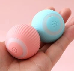 Merkloos Speelbal - Slimme Interactieve Zelfrollende Bal - Kat En Hond Speelgoed - Kattenspeelgoed - BLAUW -Huisdierbenodigdheden 1200x1148 26