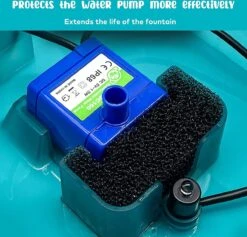 Loha-party® Drinkfontein Filters - Filters Kattenfontein - Filters Hondenfontein-Katoen Filter-Pomp Filter- Water Filter-2 Navulling Set -2*4 St -Huisdierbenodigdheden 1200x1150 10