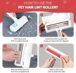 Merkloos Hoogwaardige Huisdierhaar Verwijderaar - Hondenhaar - Pluizenborstel - Ontharingsborstel -Huisdierbenodigdheden 1200x1152 2