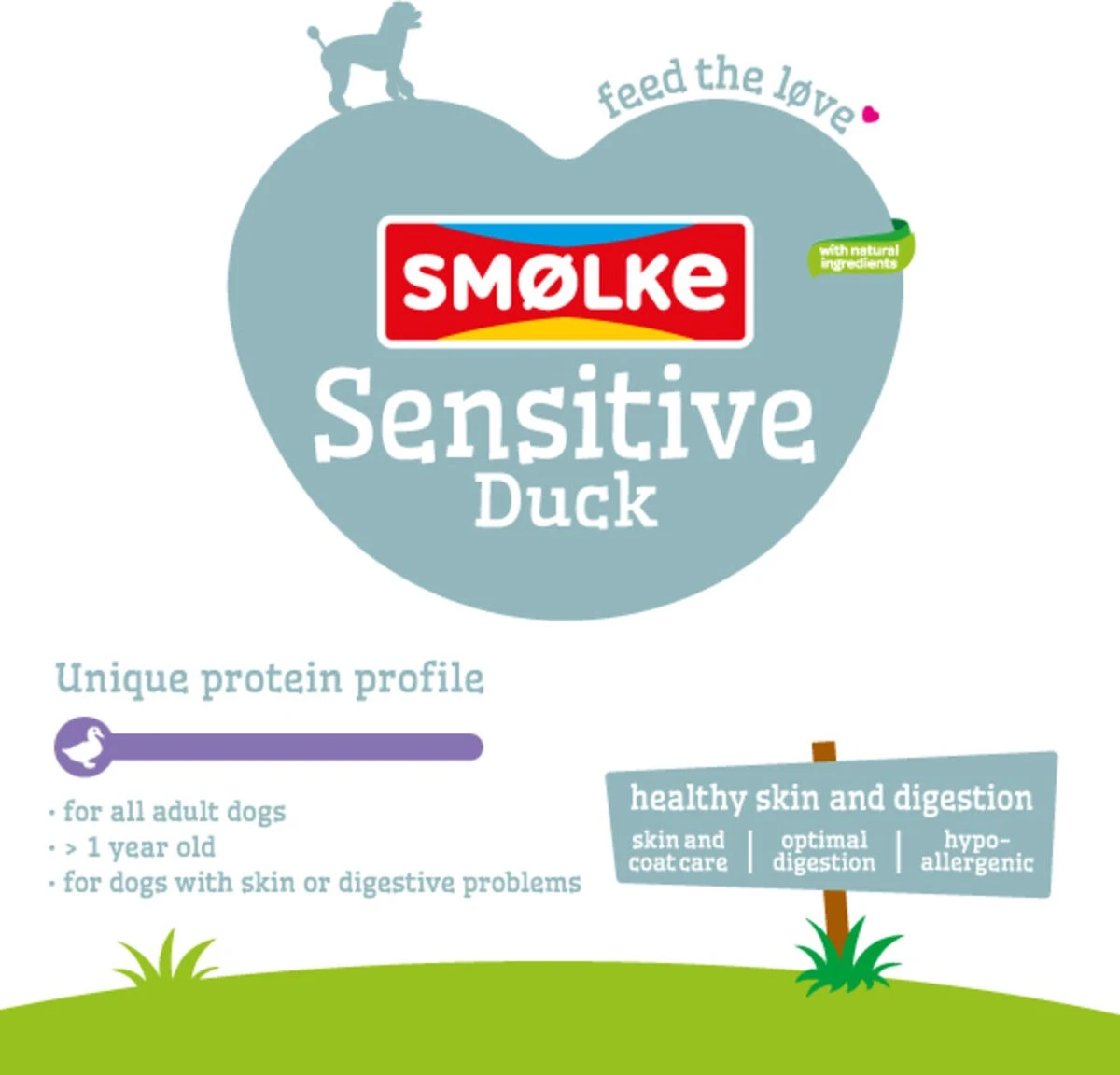Smolke Sensitive Duck 12 Kg - Hond 2 Smolke Sensitive Duck 12 Kg - Hond - Afbeelding 2