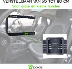 Doxie® Autogordel Hond – Honden Autogordel – Reflecterend – Schokabsorberend – Verstelbaar Van 60 Tot 80 Cm – Neon Roze -Huisdierbenodigdheden 1200x1153 19