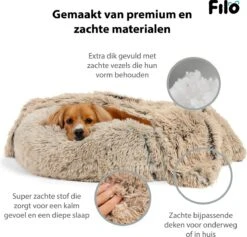 Filo Hondenmand 60cm Met Deken & Rits – Crème – Geschikt Als Kattenmand - Fluffy Donut Hondenbed Lichtbruin - Honden Mand & Bed – Hondenkussen – Kussen Hond – Katten Mand 12 Filo Hondenmand 60cm Met Deken & Rits – Crème – Geschikt Als Kattenmand - Fluffy Donut Hondenbed Lichtbruin - Honden Mand & Bed – Hondenkussen – Kussen Hond – Katten Mand -Huisdierbenodigdheden 1200x1153 32