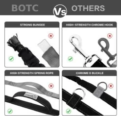 BOTC Looplijn Hond Met Heupriem Voor Hardlopen - Hondenriem - Zwart -Huisdierbenodigdheden 1200x1153 4