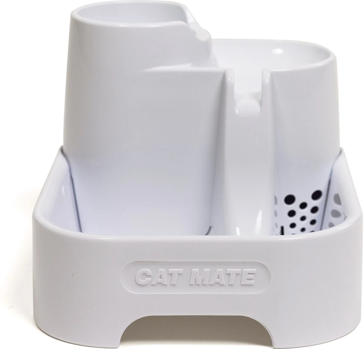 Cat Mate - Waterfontein Kat - Kattenfontein - Drinkfontein Kat - Fluisterstil - Poezen Fontein - Dieren Drinkbakken - Honden Fontein - 2 L 4 Cat Mate - Waterfontein Kat - Kattenfontein - Drinkfontein Kat - Fluisterstil - Poezen Fontein - Dieren Drinkbakken - Honden Fontein - 2 L - Afbeelding 4