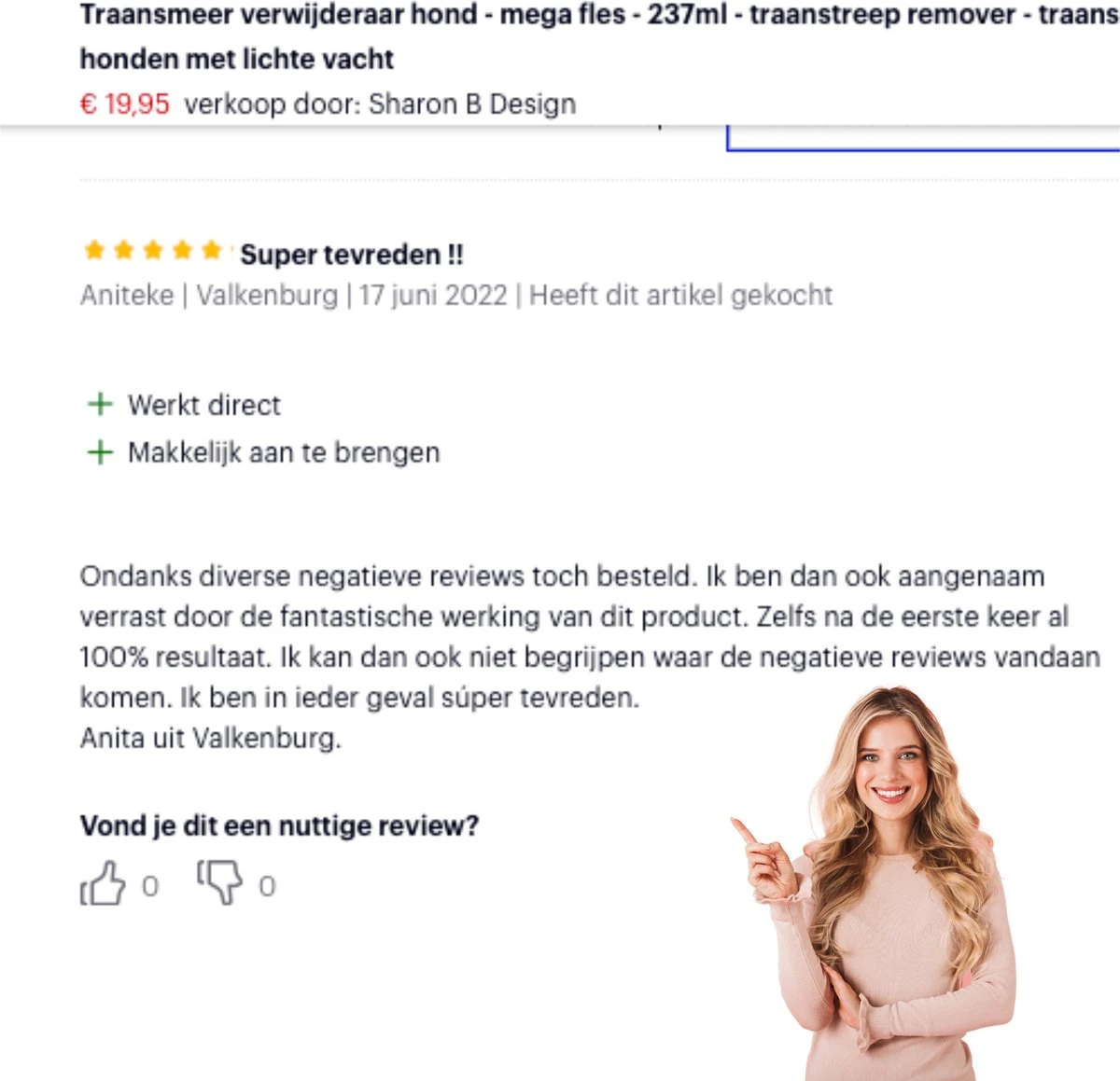 Traansmeer Verwijderaar Hond - Mega Fles - 237ml - Traanstreep Remover - Traansmeer Remover - Tegen Korstjes En Verkleuringen Bij Honden Met Lichte Vacht 4 Traansmeer Verwijderaar Hond - Mega Fles - 237ml - Traanstreep Remover - Traansmeer Remover - Tegen Korstjes En Verkleuringen Bij Honden Met Lichte Vacht - Afbeelding 4