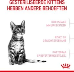 Royal Canin Kitten Sterilised - Kattenvoer - 3,5 Kg -Huisdierbenodigdheden 1200x1159 31