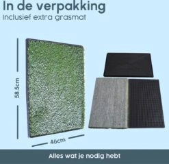 Merkloos Gtrise Hondentoilet Met 2 Matten - Out/Indoor - Zindelijkheidstraining Ebook - Dieren Wc 10 Merkloos Gtrise Hondentoilet Met 2 Matten - Out/Indoor - Zindelijkheidstraining Ebook - Dieren Wc -Huisdierbenodigdheden 1200x1162 1