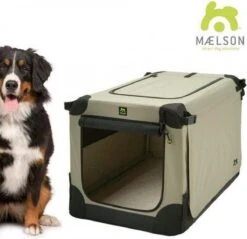 Maelson Soft Kennel - Robuuste Hondenbench Van Zacht Materiaal - Opvouwbare Kennel Met Stevig Stalen Binnenframe - Beige/zwart - XXS / XS / S / M / L / XL / XXL - 92 L 27 Maelson Soft Kennel - Robuuste Hondenbench Van Zacht Materiaal - Opvouwbare Kennel Met Stevig Stalen Binnenframe - Beige/zwart - XXS / XS / S / M / L / XL / XXL - 92 L -Huisdierbenodigdheden 1200x1162 19