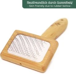 Pfotenolymp® Zachte Borstel Voor Katten - Kattenborstel / Kattenkam Van Bamboe - Bontborstel / Vachtborstel / Kattenhaarborstel - Bontkam Voor Vachtverzorging -Huisdierbenodigdheden 1200x1162 31