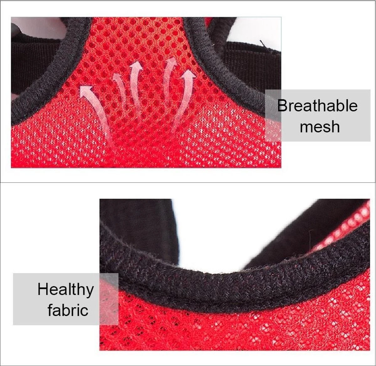 Hondentuig- Hondentuigjes Kleine Hond-hondentuigjes Puppy-Kattenspeeltjes-kat-dog-Kattenharnas-kattentuigje -kattentuigje Met Looplijn-maat M-Rood 4 Hondentuig- Hondentuigjes Kleine Hond-hondentuigjes Puppy-Kattenspeeltjes-kat-dog-Kattenharnas-kattentuigje -kattentuigje Met Looplijn-maat M-Rood - Afbeelding 4