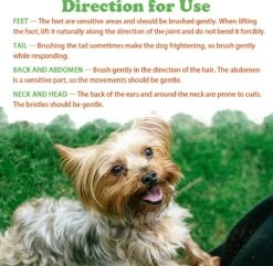 Merkloos Nobleza Dierenborstel - Hondenborstel - Kattenborstel - Tweezijdig - Dubbelzijdig - Hout - Maat L -Huisdierbenodigdheden 1200x1170 1