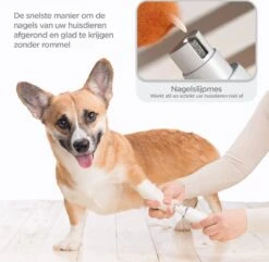 Revo Goods Professionele 4 In 1 Hondentondeuse Set -Ideaal Voor Honden En Andere Huisdieren - Slijper Inbegrepen -Draadloos - Ultra Stil -Huisdierbenodigdheden 1200x1170 3