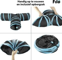 Filo Kattenspeelgoed Set 30 Stuks - Kattenspeeltje Kattentunnel - Kattenhengel - Kattenveertjes - Vis Met Kattenkruid - Kattenspeeltjes Intelligentie Kitten - Interactief Speelgoed Katten - Poezen Speeltjes -Huisdierbenodigdheden 1200x1170 34