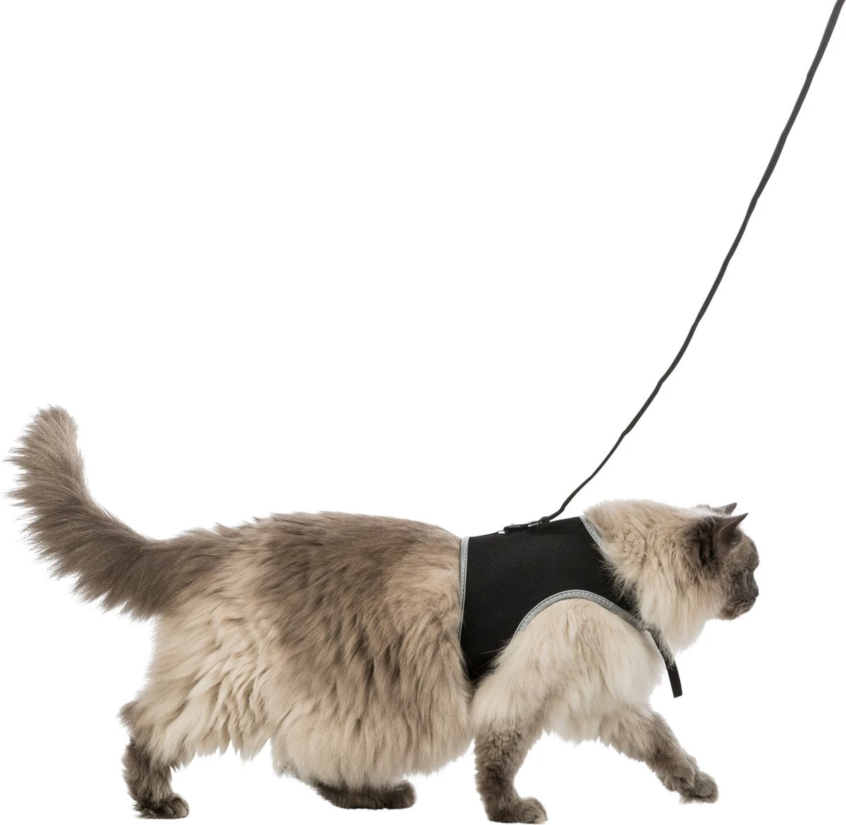 Trixie Soft Kattentuig - Zwart - 1,2 M 1 Trixie Soft Kattentuig - Zwart - 1,2 M