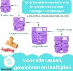 Loopsheidbroekje Hond - Bruin - Maat XL - Voor Grote Honden - Herbruikbaar - Hondenbroekje - Hondenluier - Loopsheid - Ongesteldheid - Voorkomt Ongewenste Zwangerschappen Bij Teefjes - Milieuvriendelijk - Verantwoord - Perfecte Pasvorm -Huisdierbenodigdheden 1200x1173 20