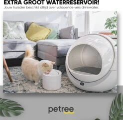 Petree Drinkfontein - Kat - Hond - Viervoudige Filtersysteem - UV-lamp - Drinkbakken - Dieren - Fluisterstil (1.8L) 13 Petree Drinkfontein - Kat - Hond - Viervoudige Filtersysteem - UV-lamp - Drinkbakken - Dieren - Fluisterstil (1.8L) -Huisdierbenodigdheden 1200x1173 6