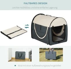 PawHut Hondenbox Inklapbare Hondentransportbox Dier 2 Kleuren 5 Maten 1O-T46O-R3DG-2 15 PawHut Hondenbox Inklapbare Hondentransportbox Dier 2 Kleuren 5 Maten 1O-T46O-R3DG-2 -Huisdierbenodigdheden 1200x1174 24