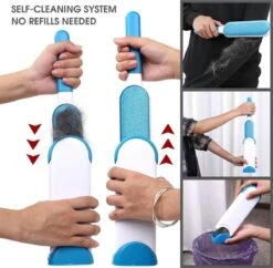 Merkloos Huisdierhaar Verwijderaar – Pluizenborstel – Hondenhaar & Kattenhaar Verwijderaar – Stof Verwijderaar -Huisdierbenodigdheden 1200x1174 33