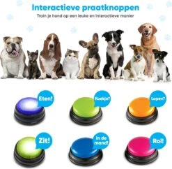 BFreshPets Praatknop Voor Honden - 6 Stuks - Dogbuttons - Hondenspeelgoed - Honden Training - Laat Uw Huisdier Spreken -Huisdierbenodigdheden 1200x1175 11
