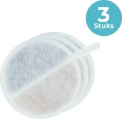 PetPod Drinkfontein Filters - 3-Laags Filter - Voor Katten En Honden - 3 Stuks