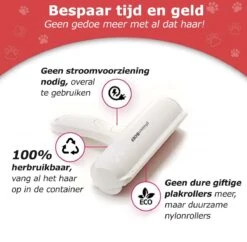 PluizenBOEF® Huisdierhaar Verwijderaar - Haarverwijderaar Voor Huisdieren - Hondenhaar - Kattenhaar - Pluizenborstel -Huisdierbenodigdheden 1200x1176 2
