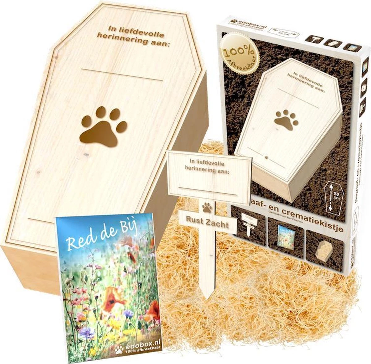 Dieren Begraafkist, Dieren Grafkist, Dieren Doodskist Voor Kat, Konijn Of Hond, Huisdier Begraven (100% Afbreekbaar) 1 Dieren Begraafkist, Dieren Grafkist, Dieren Doodskist Voor Kat, Konijn Of Hond, Huisdier Begraven (100% Afbreekbaar)