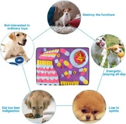 Snuffelmat Hond - Birthday Cake - XXL - Anti-Schrok - Slow Feeder -Huisdierbenodigdheden 1200x1181 11