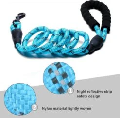 Merkloos Hondenriem - Reflecterende Hondenriem - Rood -Huisdierbenodigdheden 1200x1181