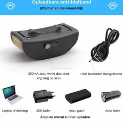 Sworks – Anti Blafband- Honden- Opvoedingshalsband - Geen Elektrische Schok - Geluid En Trilling -Huisdierbenodigdheden 1200x1182 3