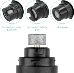 Navaris Elektrische Nagelvijl Voor Huisdieren - Met Diamanten Vijlkop - Voor Honden, Katten En Konijnen - Ook Voor Vogelsnavels - Draadloos 9 Navaris Elektrische Nagelvijl Voor Huisdieren - Met Diamanten Vijlkop - Voor Honden, Katten En Konijnen - Ook Voor Vogelsnavels - Draadloos -Huisdierbenodigdheden 1200x1184 4